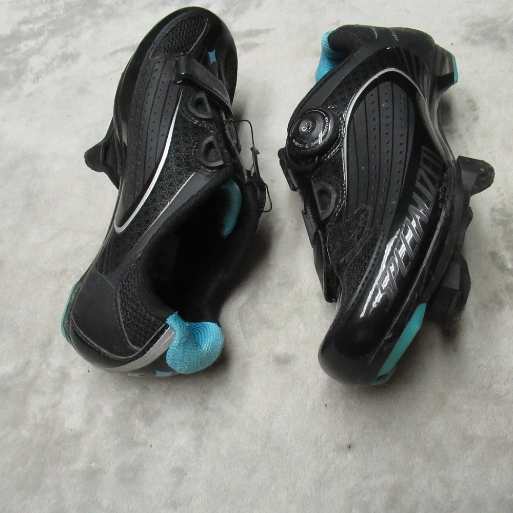 Specialized Ember Road‎ Womens 7.25 Cycling Shoes Black Boa Dial Composite Sole